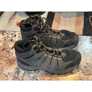 Magellan Outdoors Boys Hiking Boots Leather Upper Slip Resistant  US 2D
